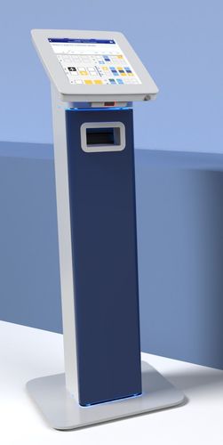 单屏登机办理终端 - P - imageHOLDERS - 带打印机 / 带有登机牌读取器 / 带银行卡付款系统
