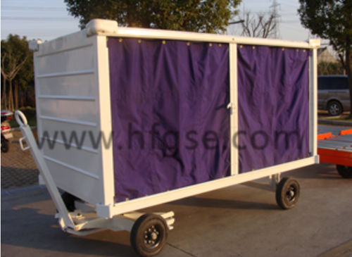机场航站楼行李车 - Shanghai Hangfu Airdrome Equipment Co., Ltd. - 4轮 / 带篷布 / 封闭