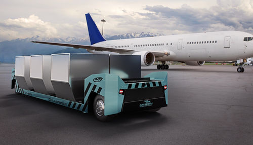 货盘运输车 - AAT Autonomous - Gaussin - 用于行李 / 机场