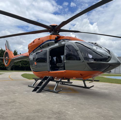 进出活动梯 - Aeroladder H145 - AEROMOB - 直升机
