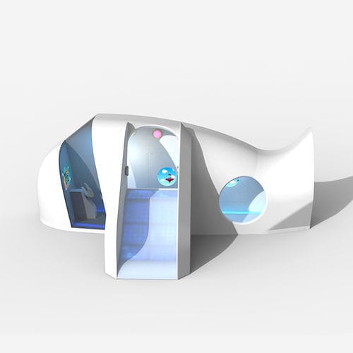 机场游乐设施 - CHAMELEON PLANE - Play 9 Studios - 室内 / 钢 / 塑料