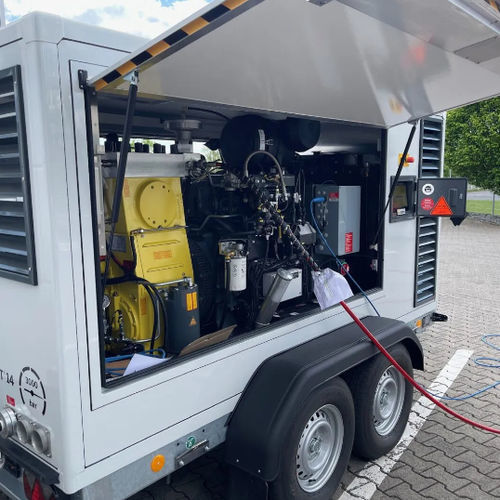 移动式扭腰器拖车 - power 30 - Maschinenbau Cernota GmbH & Co. KG - 设备装载 / 集装箱运输 / 双车轴