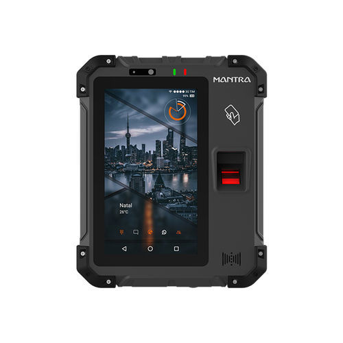 光学指纹读取器 - MFSTAB II - Mantra Softech - 生物特征 / USB / 具有LCD屏幕