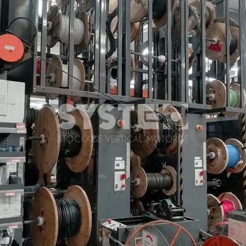 立式缓冲区存储系统 - Systeo Industrie - 自动化 / 机场 / 用于航空工程