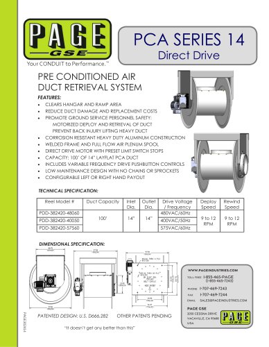 PCA SERIES 14 Direct Drive