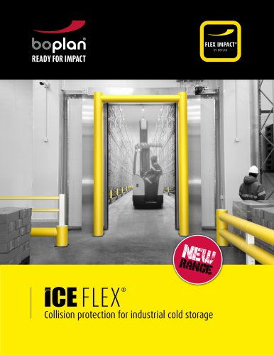 ICE FLEX® Collision protection for industrial cold storage