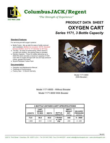 OXYGEN CART Series 1171