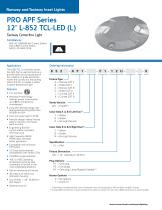 PRO APF 12” L-852 TCL Taxiway Centerline Light - LED