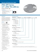 PRO APF Series  12” L-852 TCL-LED (L)