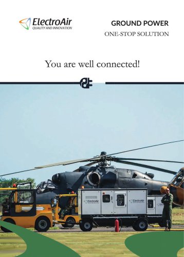 ElectroAir Military GSE Solutions Catalogue - GPUs, Power Systems, Tactical Support