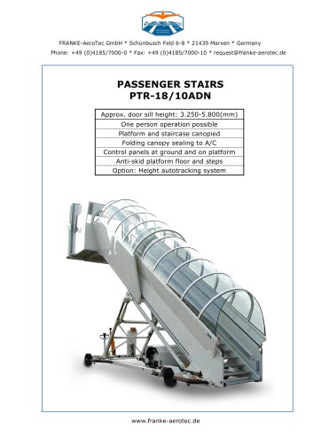 PASSENGER STAIRS PTR-18/10ADN