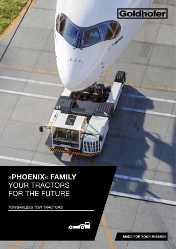 »PHOENIX« FAMILY  YOUR TRACTORS  FOR THE FUTURE