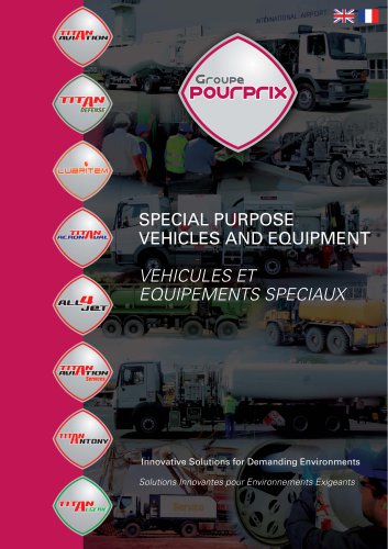 SPECIAL PURPOSE VEHICLES AND EQUIPMENT