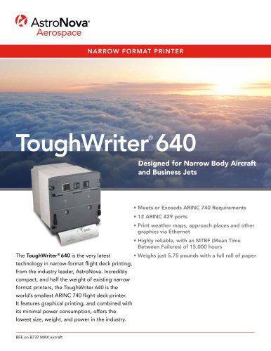 ToughWriter® 640