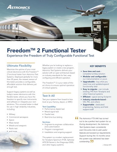 Freedom™ 2 Functional Tester