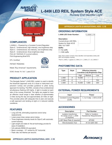 L-849I LED REILs