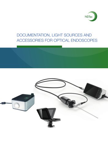 Documentation, light sources and accessories