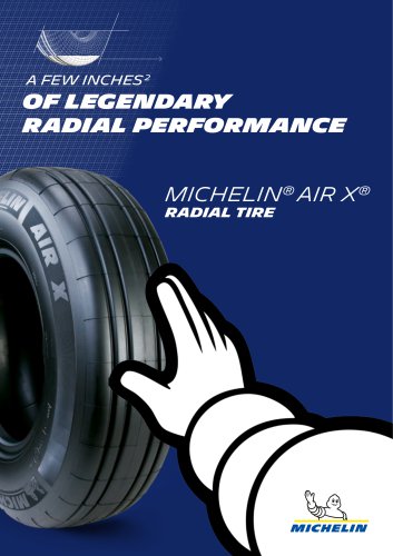 MICHELIN® AIR X®RADIAL TIRE