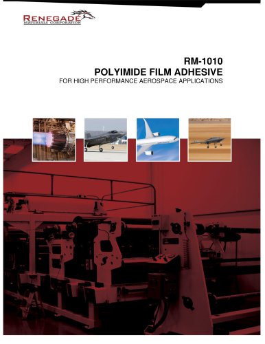 RM-1010 POLYIMIDE FILM ADHES IVE