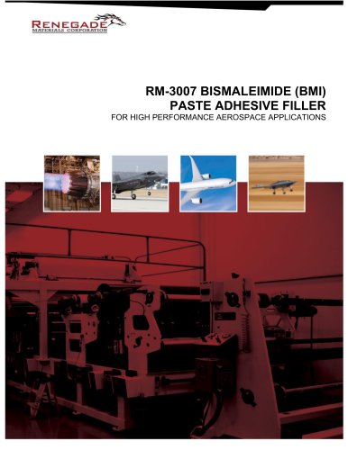 RM-3007 Bismaleimide (BMI) Paste Adhesive Filler