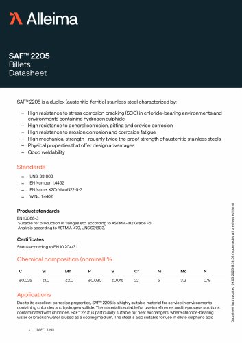 SAF&trade; 2205