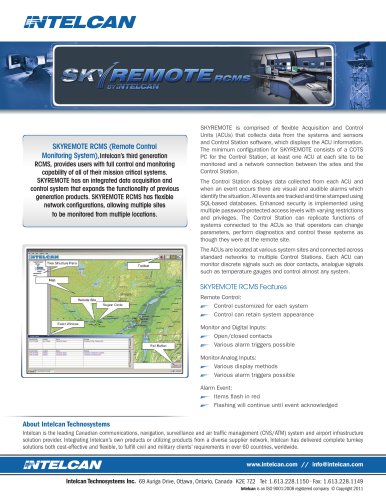 SKYREMOTE RCMS