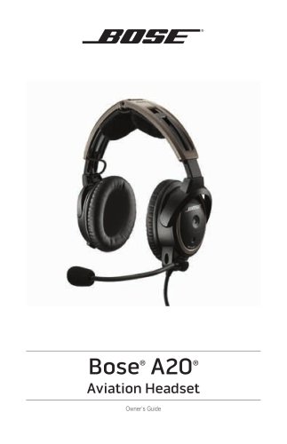 Bose®  A20®