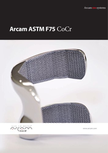 Arcam ASTM F75 Cobalt-Chrome