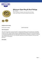 Minimum Spec-Ring & Stud Fittings