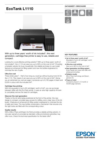 EcoTank L1110