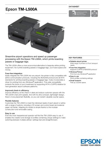 EPSON TM-L500A