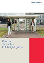 Kentaur Turnstiles Full-height gates