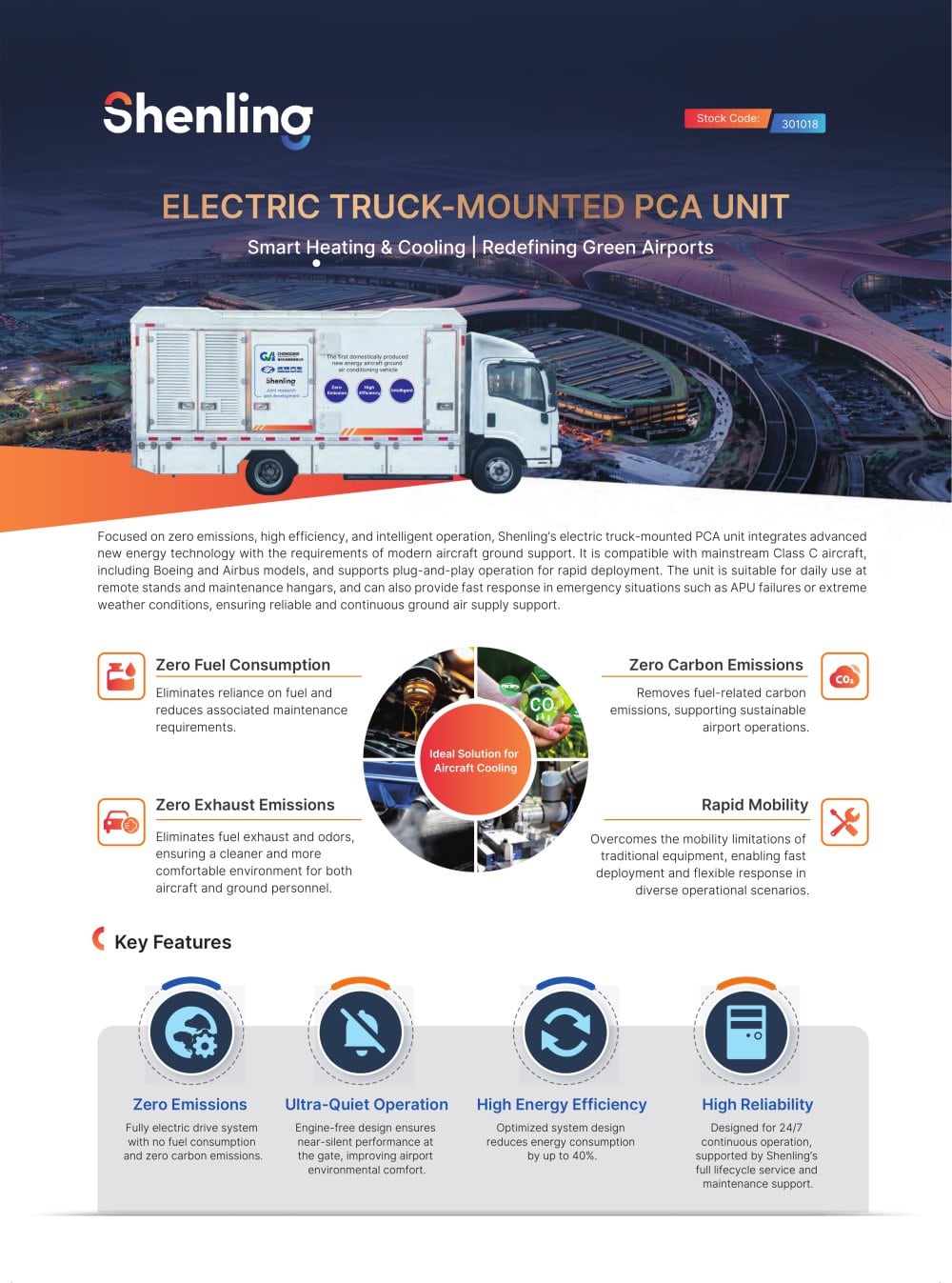 Mobile PCA Unit & Electric Truck-Mounted PCA Unit - Shenling Airport Solutions