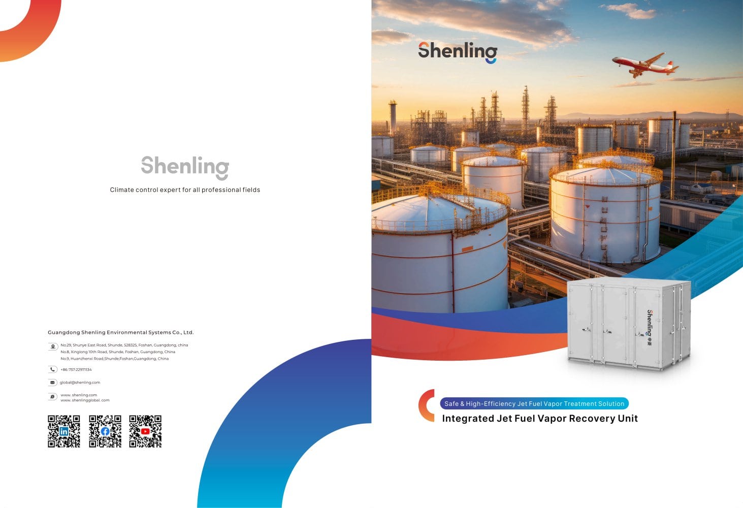 Shenling Jet Fuel Vapor Recovery Unit Brochure - Shenling Airport Solutions