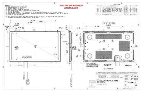 26" HD Bulkhead Display