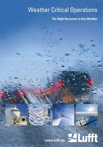 Weather Critical Operations