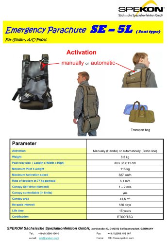 Technical Data Sheet SE-5L