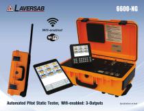 Model 6600-NG Automated Pitot Static Tester with 3 Outputs (WiFi-enabled)