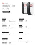 INDUSTRY F340 SPECIFICATION