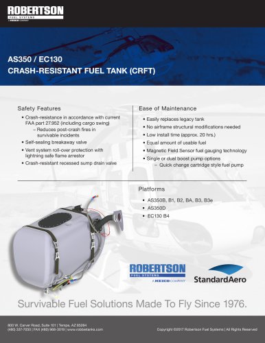 CRASH-RESISTANT FUEL TANK (CRFT)