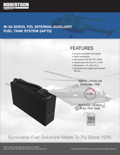 INTERNAL AUXILIARY FUEL TANK SYSTEM  (IAFTS)