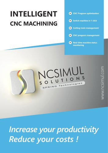 NCSIMUL INTELLIGENT CNC MACHINING