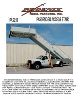 PAS200 T       Wide Body Towable Passenger Access Stair