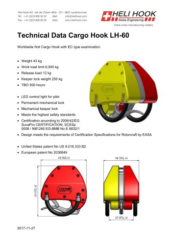 Cargo Hook LH-60