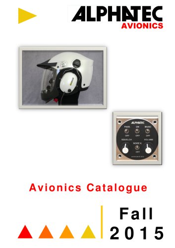 Avionics Catalogue Fall 2015