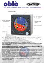 oblò THE MOST COMPACT EFIS AVAILABLE ON THE MARKET