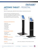 ARTEMIS TABLET - PEDESTAL KIOSK