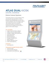 ATLAS DUAL KIOSK DIGITAL SIGNAGE