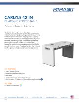 CARLYLE 42 IN CHARGING COFFEE TABLE