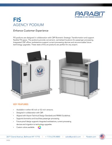 FIS AGENCY PODIUM